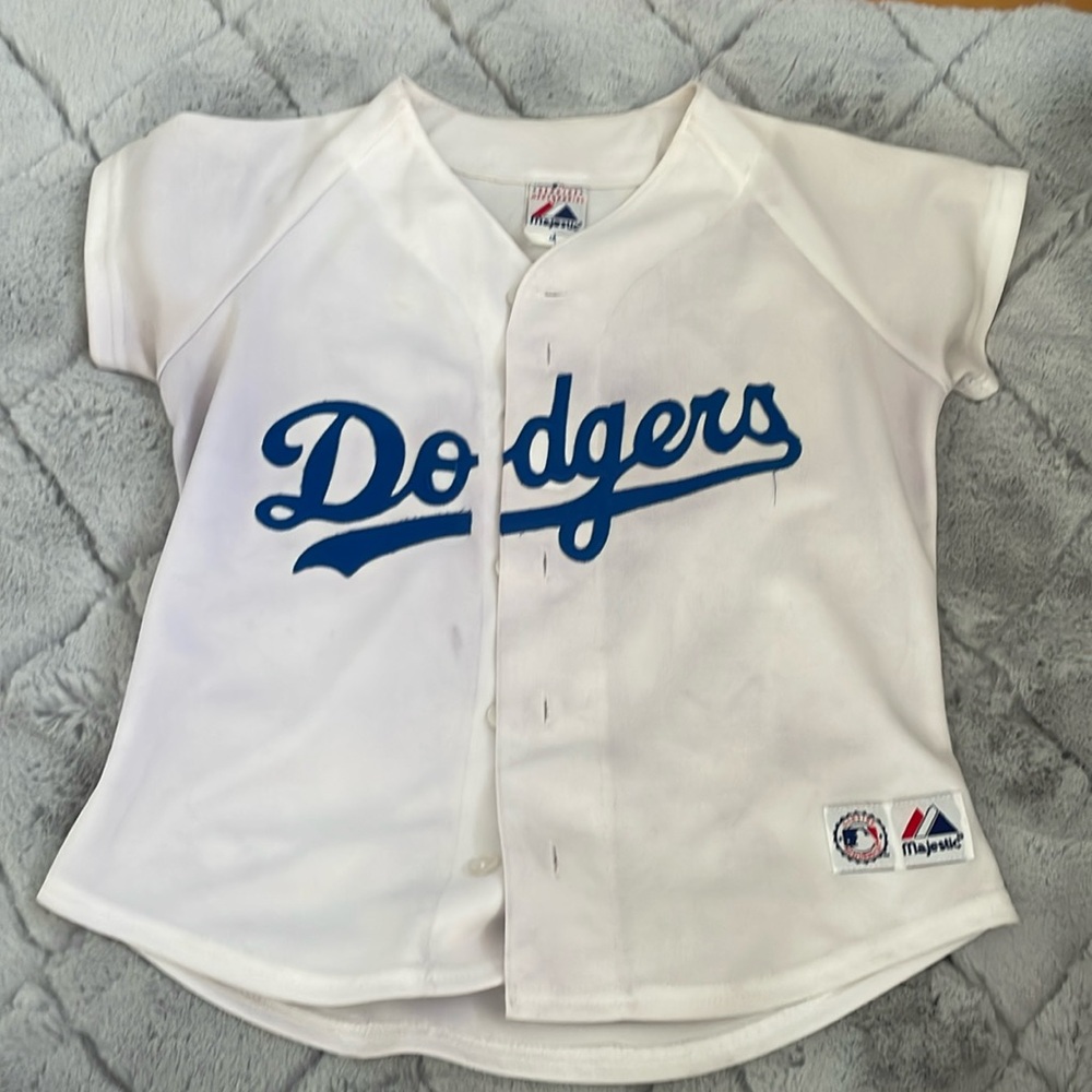 Dodgers cropped jersey